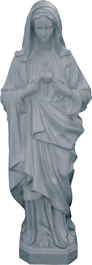 SA3265G 36" Immaculate Heart of Mary Statue Granite Finish