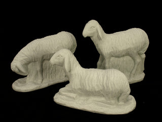 Sheep Set of 3 (Granite) - SA3653G