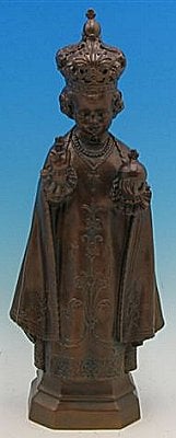 SA2455B 24" Infant of Prague Statue Bronze Finish