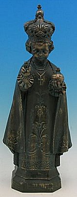 SA2455P 24" Infant of Prague Statue Patina Finish