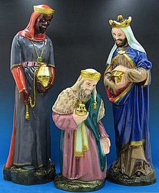 Three Kings Set of Three (36" Scale) - SA3656