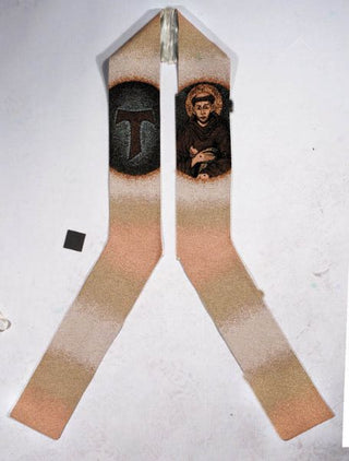 SD002 St Francis of Assisi Deacon Stole