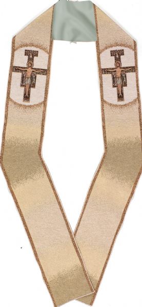 SD022 Damian Cross Deacon Stole