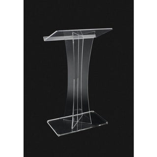 SN3520 PlexiGlass "X" Style Lectern