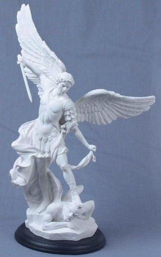 SR71543W 14.5" St. Michael- White