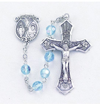 SR1406AQ 6mm Tin Cut Aqua Crystal