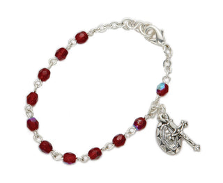 SR3939 January Lady Birthstone Bracelet