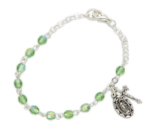 SR3946 August Lady Birthstone Bracelet