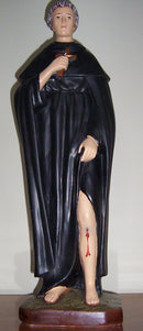 24" St Peregrine Statue-PEREGRINE24