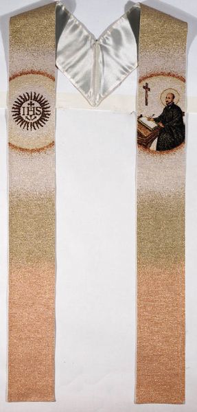 ST120 St. Ignatius of Loyola Priest Stole