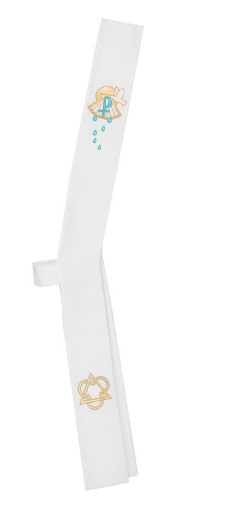 HUNTER GREEN BAPTISM TRINITY DEACON STOLE - T78639A-HA