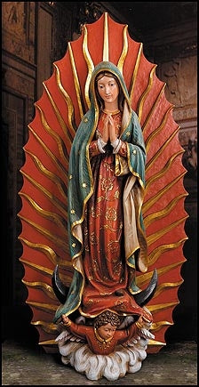 TC115 Our Lady of Guadalupe Statue