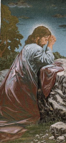 TE076 Sorrowful Mysteries Wall Banners