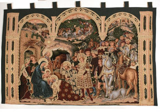 TE086 Adoration of the Magi Wall Banner