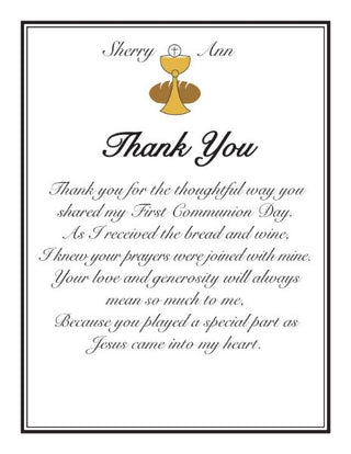 WRGTHANK Personalized Communion Thank You