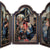 Trip-C6 Adoration of the Magi (Dark Blue) Tripytch Plaque