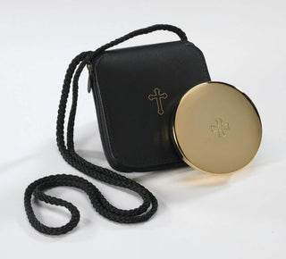 PCTS855 Hospital Pyx with Leather Burse