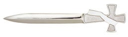 738 Nickel Plated Deacon's Letter Opener