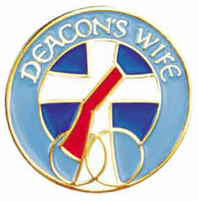 B-44 Deacon's Wife Pin