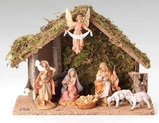 7PC 5" Scale Fontanini Nativity Set - 54564