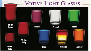 Vigil Glass 10, 15 & 24 Hour (Sold by the Dozen)