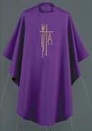 VS265-P Purple Alpha Omega Dalmatic