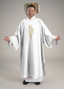 VS265-W White Alpha Omega Dalmatic