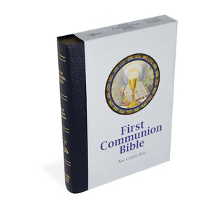 NCB First Communion Bible - Blue - Indexed - W2404/FCB-I