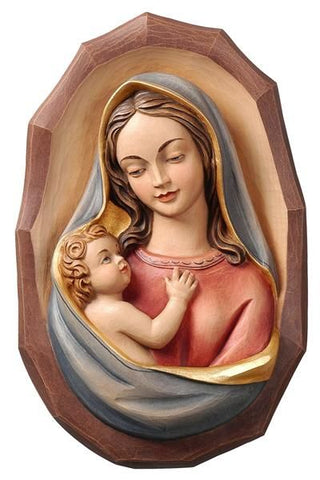 Wall Madonna with Child Statue - 191000