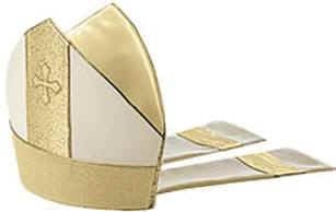 FESTIVE CREAM MITRE - WM64164AGF