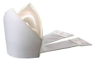 PLAIN WHITE WITH FRINGE MITRE - WM64929A9F