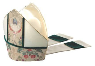 CREAM/GREEN TAPESTRY OF LIFE MITRE - WM68154A5V