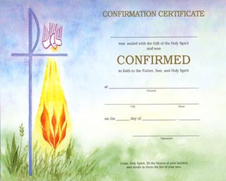 XD104 Confirmation Certificate