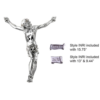 Silver Plated Finish Resin Corpus - ZZC40-S